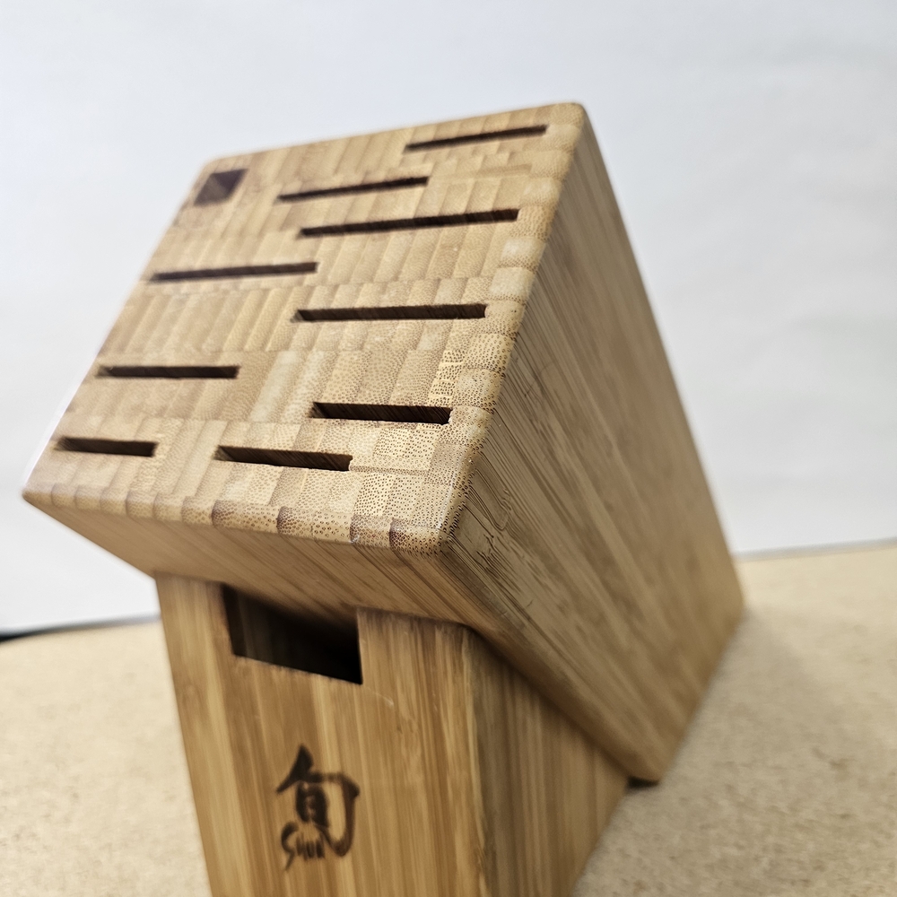 Bamboo Knife Block